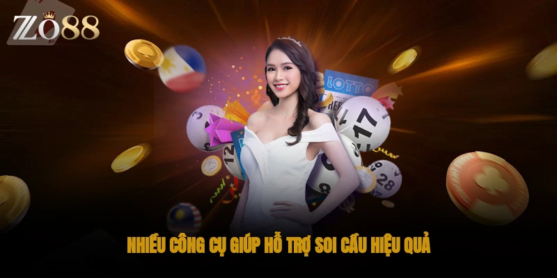 Nhiều công cụ giúp hỗ trợ soi cầu hiệu quả