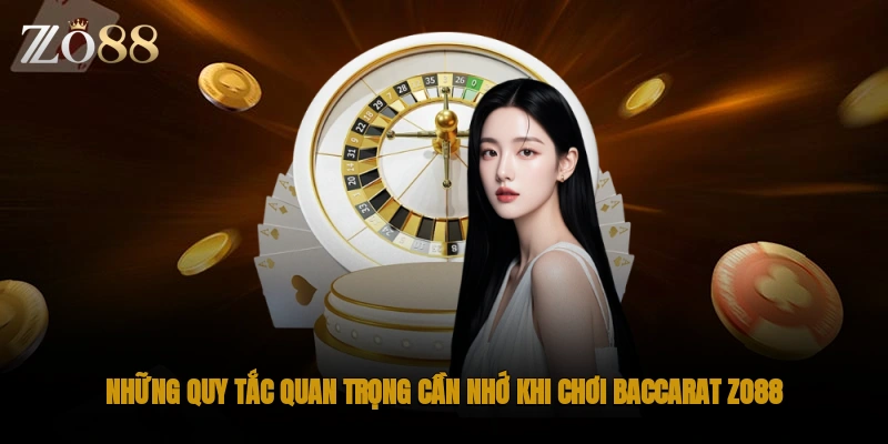 Những quy tắc quan trọng cần nhớ khi chơi Baccarat ZO88